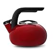 KitchenAid Teakettle 1.5-Quart Porcelain Enamel on Steel Curling Kettle , Red