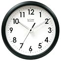 La Crosse Illuminated 403-310A 10 Inch Black frame clock