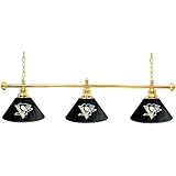 IMAGE OF Trademark Pittsburgh Penguins Hanging Three Shade Lamp