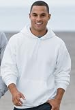Cotton Hooded Pullover Sweatshirt