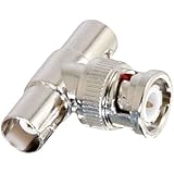 C2G / Cables To Go 02047 50 OHM BNC F/M/F  T-Adapter