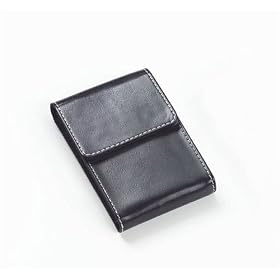 Buy Clava 00-2923 Flip Top Business Card Holder - Bridle Black by Clava
