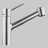 41 iwbs4c4L. SL160  KWC Kitchen Faucets 10.211.033 KWC Luna Single Hole, Single Lever Kitchen Mixer with Swivel Spout and Pull Out Spray