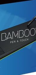 Wacom ペンタブレット Mサイズ ペン&タッチ  Bamboo CTH-670/K0