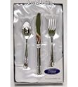 Baby Cutlery Set Silver Plated - Christening Gift