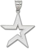 Houston Astros Giant 1 3/4 W x 1 3/4 H Star Pendant - 14KT Gold Jewelry