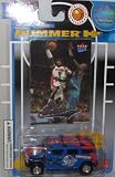 Detroit Pistons Ben Wallace 2004 NBA Diecast Hummer H2 with Fleer Ultra Card