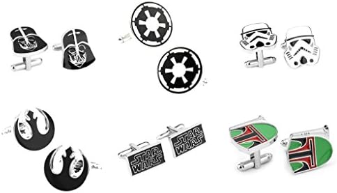 Star Wars Assortment (6-Set) Cufflinks By Athena