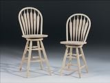 Review WW  / 24 Inch Steambent Arrowback Swivel Barstool