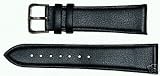 Image of 16 mm Black Calf grain replacement Watch strap