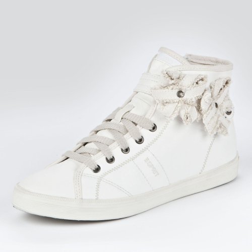 Esprit Stiefelette, Groesse 41, weiß