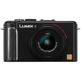 Panasonic DMC-LX3K 10.1MP Digital Camera with 2.5x Wide Angle MEGA Optical Image Stabilized Zoom (Black)