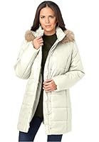 Roamans Women's Plus Size Quilted Short Parka