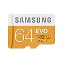 Samsung 64GB EVO Class 10 Micro SDXC Card with Adapter up to 48/MB/s (MB-MP64DA/AM)
