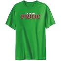 T-Shirt Mens Green " Welsh PRIDE EMBROIDERY " Countries