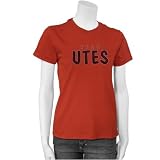 Utah Utes Crimson Ladies Rhinestone T-shirt