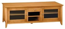 Bush Furniture Napa Large TV Console, Light Cherry Finish