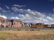 Freight Train Passes a Northern Arizona Butte Photograph - Beautiful 16x20-inch Photographic Print by Carol M. Highsmith