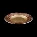 Megara Bread & Butter Plate, Gold w/ Red Detail - 6 Pack