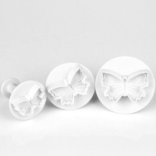 Joylive Fondant Cake Bread Decorating Sugarcraft Mold Cookie Plunger Cutters Mould Tools Butterflies