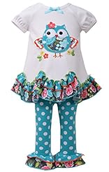 Girls Applique  Cotton/Spandex/Knit Cap Sleeves Round Neck Dots Print  Dress With Ruffles