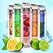 SALUS Infusion Water Bottle, Tritan Fruit Infuser for Naturally Flavored Fresh Drinking Water, Multi-Purpose Flip-top BPA-FREE, 25 Oz (750 ml)