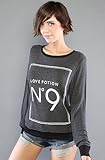 Wildfox The Love Potion No. 9 Baggy Beach Pullover in Black hood ,Sweatshirts for Women
