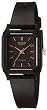 Casio Women's Core LQ142E-1A Black Resin Quartz Watch with Black Dial