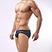 Dominik See-through Sheer Mesh Boxer Briefs, Mens, Deep Blue(4119)