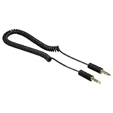 Hama 3,5mm Klinke Spiralkabel (Stecker- Stecker)