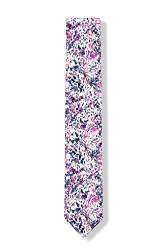 Pollock Pink Cotton Skinny Tie