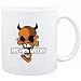 Mug White " Norwich Terrier - Devil " Dogs
