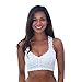 Sannysis Women Sexy White Lace Bralette Wrapped Chest Gather Vest (M)