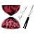 Mr Babache Medium Harlequin Diabolo Gift Set Red/Black