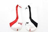 Puma Men's Socks 2-Pairs Sports White Size 10-13
