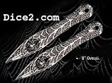 2 Piece Large Spider Throwing Knives