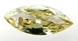 marquise Cut Loose Diamond (0.36 Ct, NATURAL FANCY YELLOW Color ,I2+ Clarity)