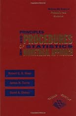 Principles and Procedures of Statistics: A Biometrical Approach