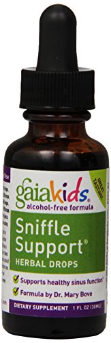 Gaia Herbs Gaia Kids Sniffle Support Herbal Drops, 1 Ounce