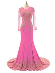 Sexy Mermaid Applique General Print Cocktail Evening Dress/Prom Dress 