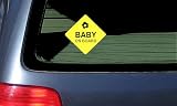 BABY ON BOARD - Child Warning - Car, Truck, Notebook, Vinyl Decal Sticker 1100 | Vinyl... by NS-FX