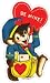 Fridgedoor Postal Monkey Valentine Magnet