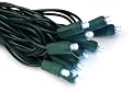 Bethlehem Lighting Indoor/Outdoor 50-Lamp 5mm Wide-Angle LED Lighting Set, White