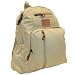 Highlander Canvas backpack, sand colour rucksack. 18 litres.