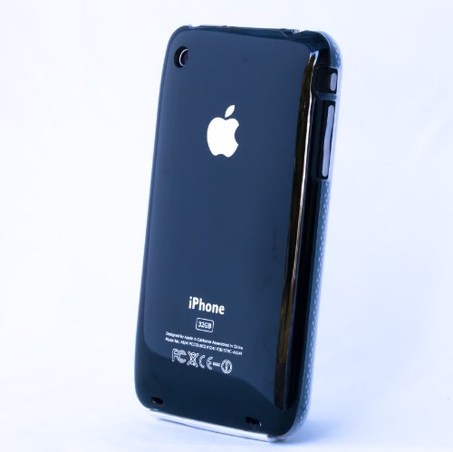 CASE2CASE #94 BLACK Apple iPhone 3 3G 3GS Case Hard Cover Bumper