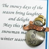 Snowman Gift Pin with Message Card