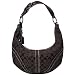 AUTHENTIC COACH SOHO BROWN SIGNATURE SHOULDER HOBO 10074
