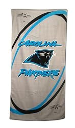 Carolina Panthers Fiber Reactive Pool/Beach/Bath Towel (Team Color)