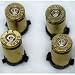 Xbox 360 Replacement Brass Bullet Controller ABXY 9mm Buttons - 360 Bullet Mods Hand Made for ConsolesandGadgets