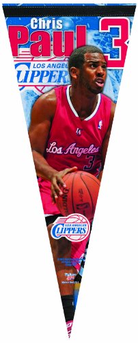 NBA Los Angeles Clippers Premium Quality Pennant (12 x 30-Inch)